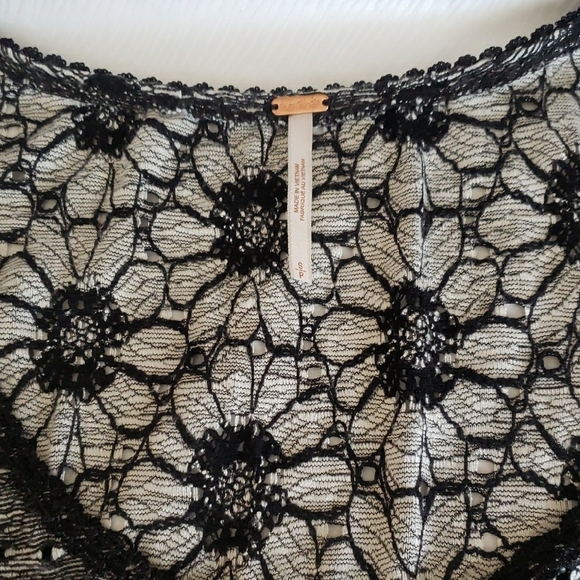 FREE PEOPLE Elegant Black and Gray  Dress,ZISE S. - Picture 2 of 6